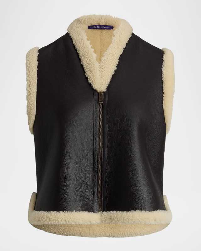 Tamlin Merino Sheep Shearling Vest